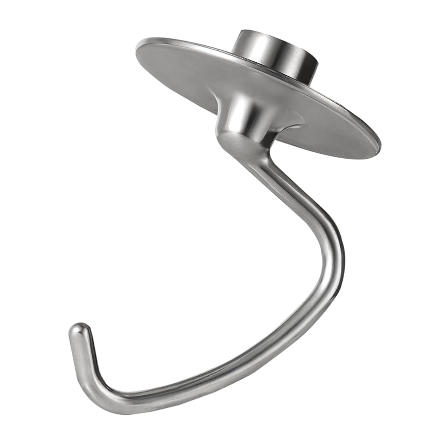 Amazon.com: Lawenme Stainless Steel Dough Hook Attachment